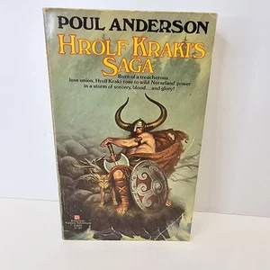 Hrolf Kraki’s Saga by Poul Anderson 1977 Paperback Fantasy Vintage - Picture 1 of 7