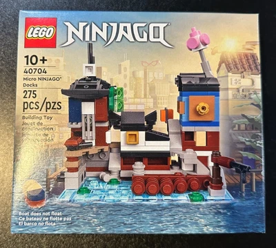 LEGO Ninjago 40704 - Micro Ninjago Docks - New, Sealed - Image 1 of 4