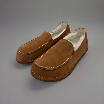 Zapatilla mocasín de cuero gamuza de oveja visón Utti BIRKENSTOCK para hombre 7/mujeres 9  Foto 1 de 4