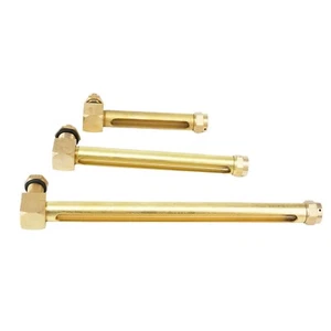 80-200mm BSP Metric Brass Oil Liquid Level Indicator Sight Glass Gauge Lathes - Picture 1 of 39