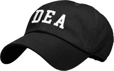 KB Ethos Black DEA Tactical Dad Hat – 1st Responder Adjustable Cap - Image 1 of 3