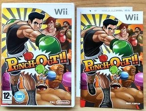 PUNCH-OUT!!! - BOÎTE VIDE + NOTICE & VIP 100% ORIGINALES NINTENDO WII PAL FRA - Foto 1 di 3