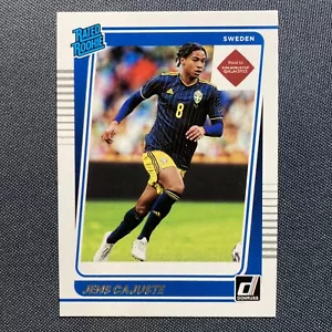 JENS CAJUSTE RC 2021-22 Panini Donruss RATED ROOKIE Soccer Card #191 Sweden - Picture 1 of 2