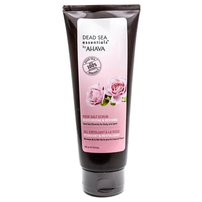 AHAVA Dead Sea Essentials Rose Salt Scrub - Moisturizing & Reviving, 7.5 oz - Image 1 of 2
