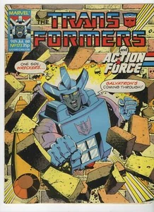 TRANSFORMERS AND ACTION FORCE Numero rivista fumetti numero 173 1988 Marvel - Foto 1 di 1