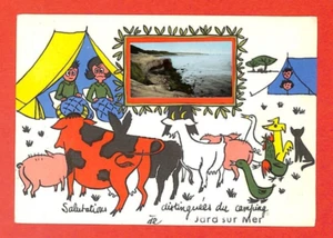 JARD-SUR-MER ( 85 ) CPM / HUMOUR / CAMPING - Picture 1 of 2
