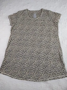 White Stag Sleepwear Women's 2-3XL Nightshirt Animal Pattern Mislabeled* Vtg - Picture 1 of 6