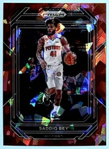 2022-23 Panini Prizm Saddiq Bey #84 Red Ice Pistons - Picture 1 of 2