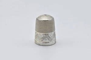 Sterling Silver Thimble Collectors Guild 1996 Swann Thimbles - Picture 1 of 6