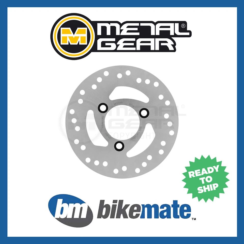 MetalGear Brake Disc Front Left for SYM Fiddle 125 II AW12W8ALE 2011 2012 2013 — 第 1/1 张图片