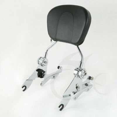 Backrest Sissy Bar 4 Point Docking Hardware Kit Fit For Harley Road King 2014-24 Foto 1 de 4