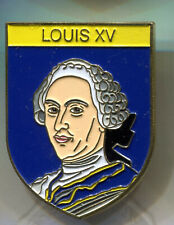 broche épinglette peinture émaillée. Roi . Reine - Louis XV