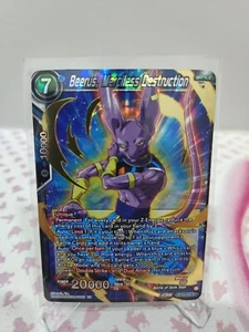 DBS - Golpe crítico - Beerus, destrucción despiadada - BT22-051 - SR - CASI NUEVO/M - Imagen 1 de 2