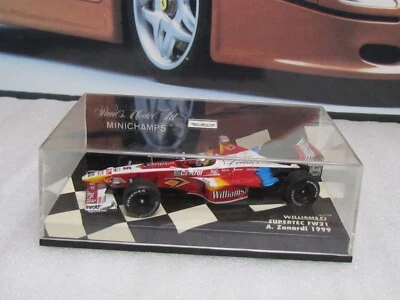 MINICHAMPS /F1 1999 WILLIAMS FW21  - ALEX  ZANARDI - 1/43 SCALE MODEL CAR - Image 1 of 4