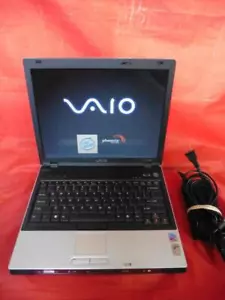 Sony Vaio VGN-BX540B 120GB HD Formatted 32bit Power Adapter Bundle - Picture 1 of 1