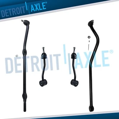 Barra estabilizadora delantera 4 piezas barra de acoplamiento barra de tracción suspensión para Jeep TJ Wrangler 1997-2006 Foto 1 de 4