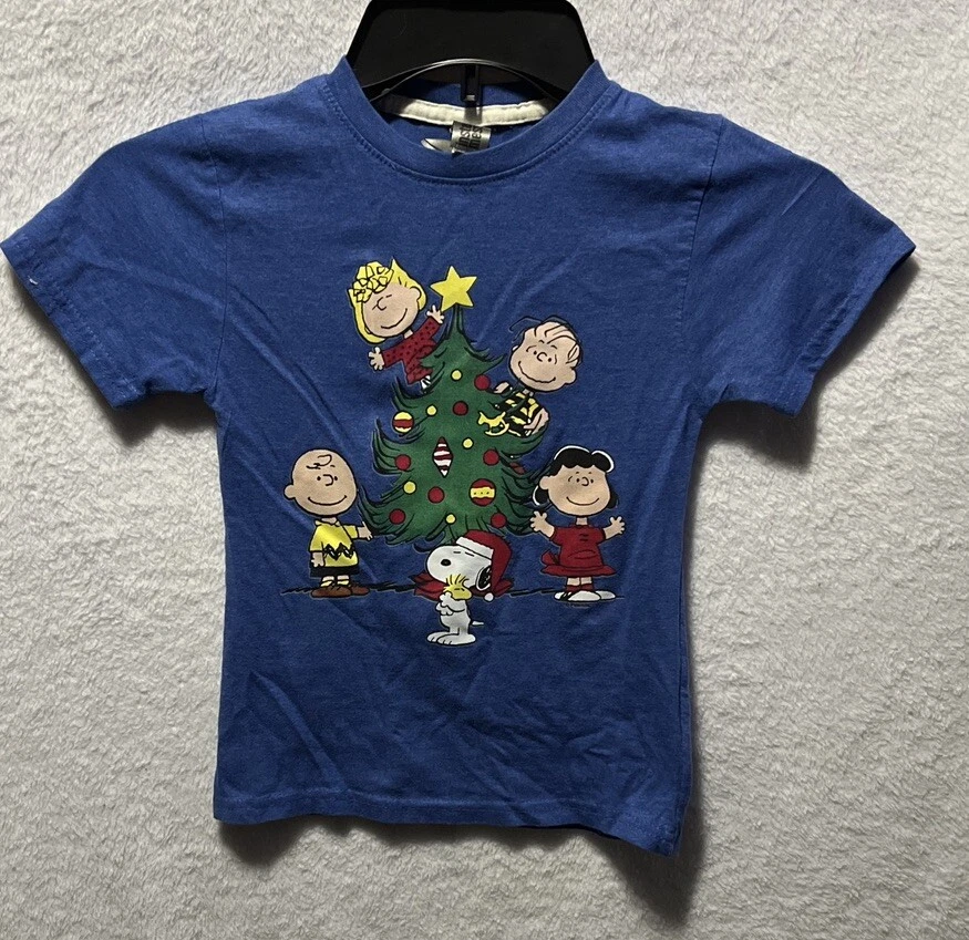 Camiseta Peanuts Snoopy Navidad Vacaciones Talla 5T Foto 1 de 1