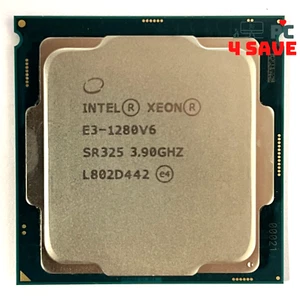 Intel Xeon E3-1280 V6 3.90GHz 4-Core 8MB LGA1151 Desktop CPU Processor SR325 72W - Picture 1 of 1
