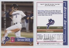 2014 Grandstand Pensacola Blue Wahoos Bryson Smith #3