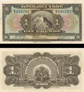 Haiti - 1 Gourde - P-160a - 1919 dated Foreign Paper Money - Paper Money - Forei - Picture 1 of 1