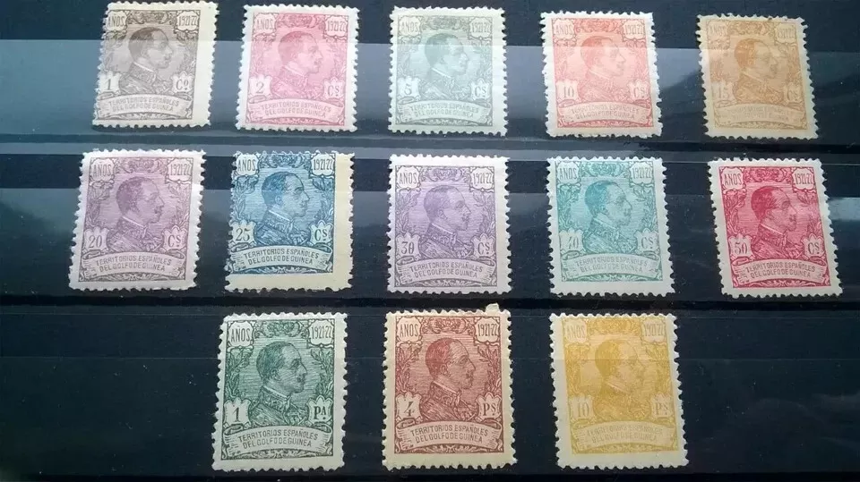 GUINEA 1922, FULL SET. MH* - Image 1 of 1