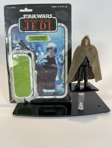 Vintage 1983 Star Wars Luke Skywalker JEDI KNIGHT Figure C9 Kenner Cover