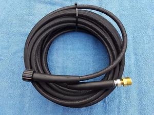 QWASHER YOUTUBE LINK RUBBER 1 WIRE 250 BAR 10M 1/4 KARCHER K SERIES EXTENSION - Picture 1 of 9