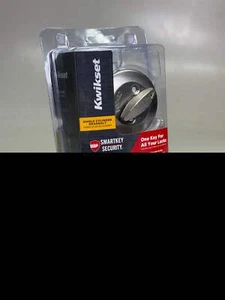 KWIKSET Single Cylinder Deadbolt w/ Smartkey Antique Brass Finish 96600-750 - Picture 1 of 9