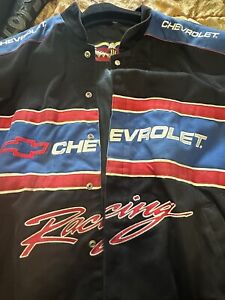 Chevrolet racing button up jacket