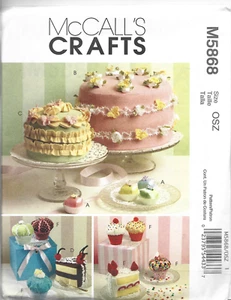 Patrón McCall's Crafts #M5868 - bolsa, cojines e imanes - patrón lindo - Imagen 1 de 1