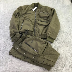 Milano Di Rouge Tracksuit Mens Small Jacket Track Pants Snap Unisex Plymouth Set - Picture 1 of 19