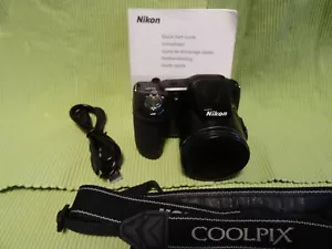 Nikon CoolPix L830 - 16,1MP - 34x Opt.Zoom - Full HD VIDEO 3,0" TFT LCD *Schwarz - Bild 1 von 10