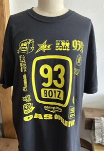 93 Boyz Cannabis Authentic Black Merch T-Shirt Size M NEW!!!! - Picture 1 of 5