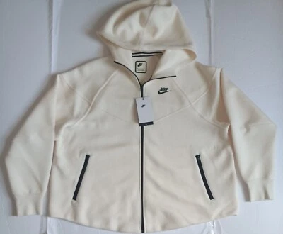 MUJER NIKE SPORTSWEAR TECH POLAR WINDRUNNER SUDADERA CON CAPUCHA CREMALLERA COMPLETA TALLA GRANDE XL Foto 1 de 4