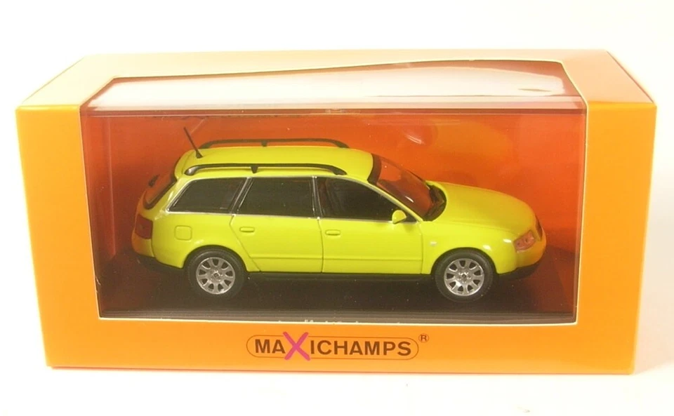 Audi A6 Avant (Giallo) 1997 1:43 MAXICHAMPS - Immagine 1 di 1