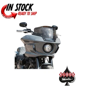 KLOCK WERKES FLARE WINDSHIELD BRONZE 6" 2022-24 SOFTAIL LOW RIDER ST FXLRST - Bild 1 von 3