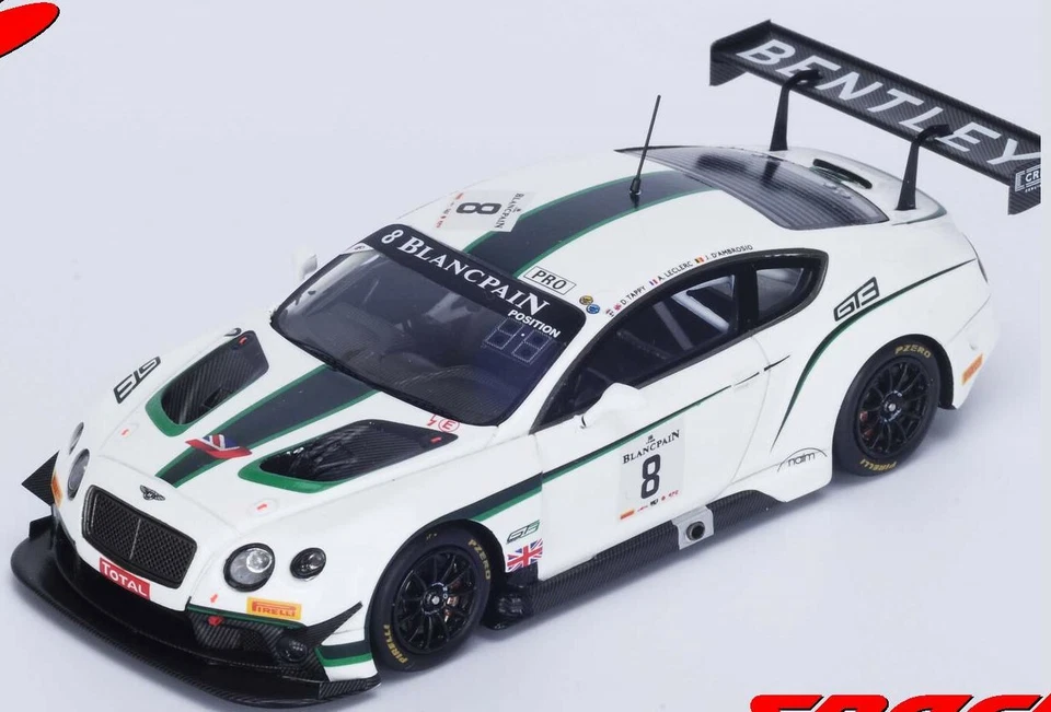 1:43 Bentley Continental n°8 Spa 2014 1/43 • SPARK SB079 Foto 1 de 1
