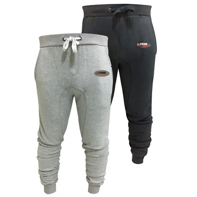 Men's Fleece Gym Tracksuit Jogging Bottoms Slim Fit Crotch Style Trouser 726-727 - Image 1 of 2