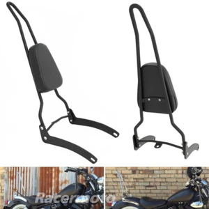 Tall Backrest Sissy Bar Soft Pad for Yamaha V Star 250 Virago XV 125 XV250 89-23 - Picture 1 of 9