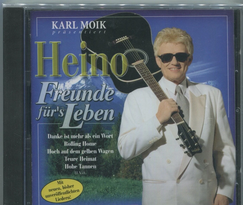 CD Karl Moik präsentiert: Heino: Freunde fürs Leben (BMG) 1999 - Bild 1 von 1