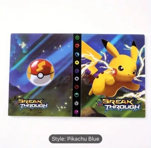 Pokemon Pikachu Mappe Karte 30 Blatt passt 240 Sammelkarten Halter Etui Geschenk - Bild 1 von 2