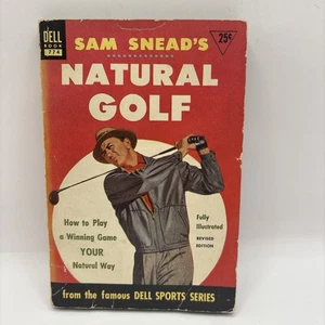 Sam Snead’s Natural Golf Dell Sports Series Book-VTG-1953 - Picture 1 of 7