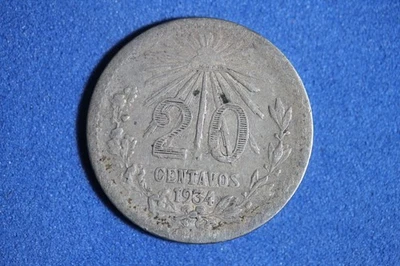 ESTATE FIND 1934 - Mexico 20 Centavos #K55911 - Image 1 of 2