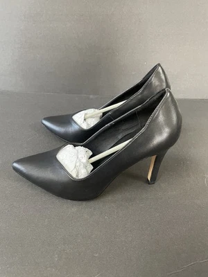 Tacones de aguja para mujer MIA talla 7, negros - punta puntiaguda Foto 1 de 4