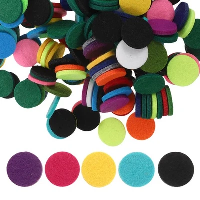  200 ricariche per diffusore di aromaterapia, mini tappetini rotondi, tamponi di - Immagine 1 di 4