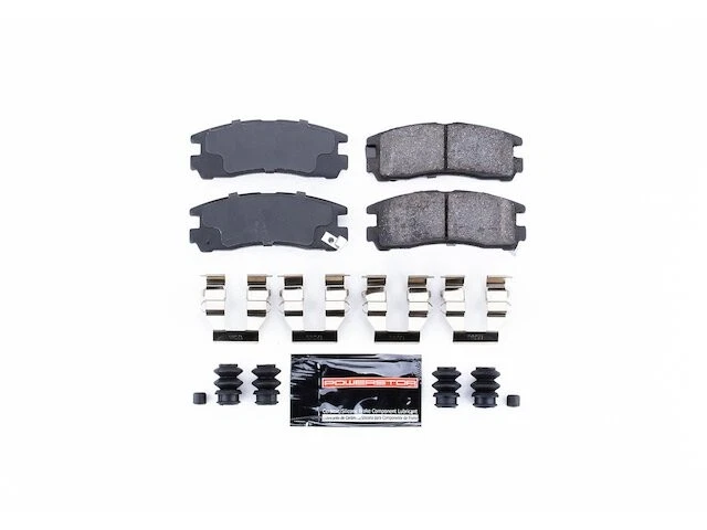 Rear Brake Pad Set For 1992-1996 Mitsubishi Diamante 1993 1994 1995 GK412ZP - Image 1 of 1