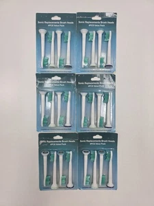 Sonic Replacement Brush Heads 24 Pieces Value Pack Compatible w/ HX-6014 Heads - Picture 1 of 6