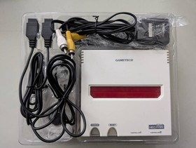 Neo Fami Famicom Compatible Console Boxed 2 Controllers AV Cable Tested