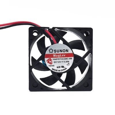SUNON HA40101V4-D26C-999 Cooling Fan 12V 0.8W 2Pin 40*40*10MM 4CM - Image 1 of 4
