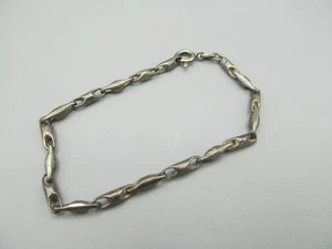 .925 198 AR Sterling Silver Bracelet Chain Links - Picture 1 of 3